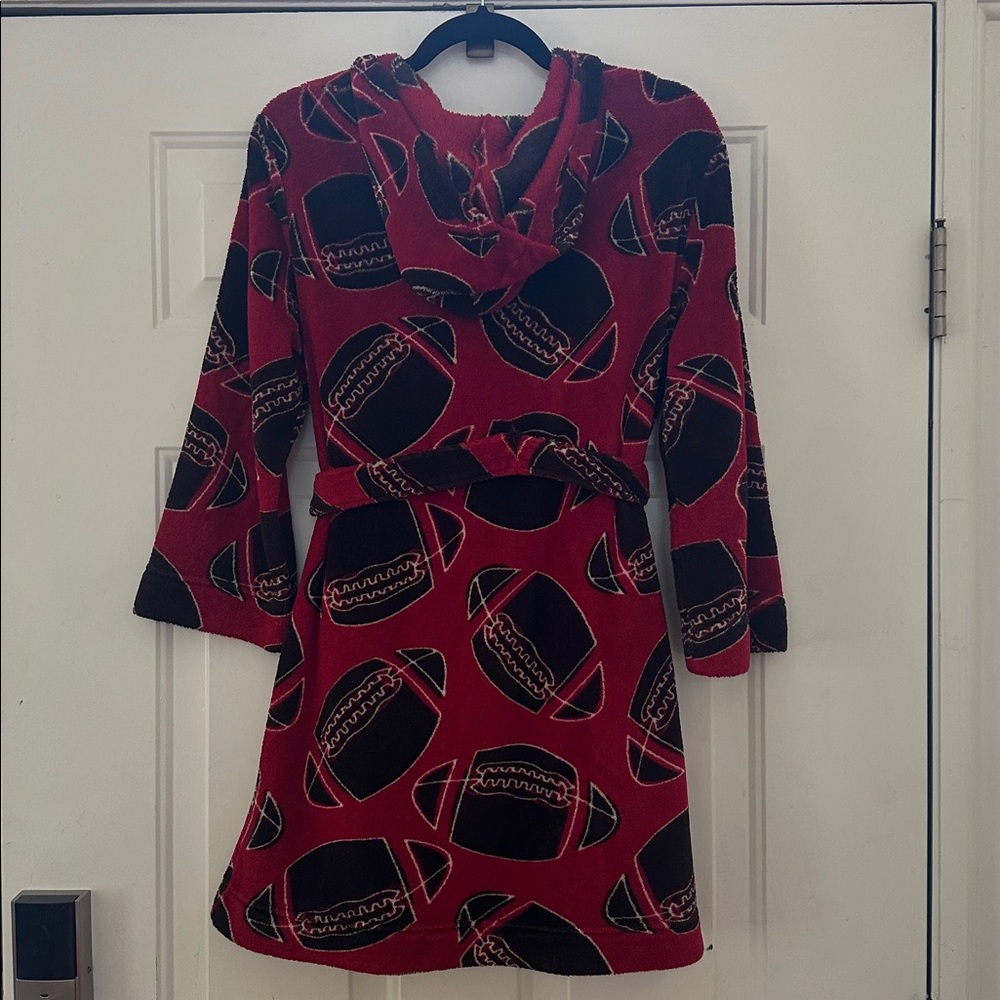 Youth Football Robe Red - Picture 7 of 7